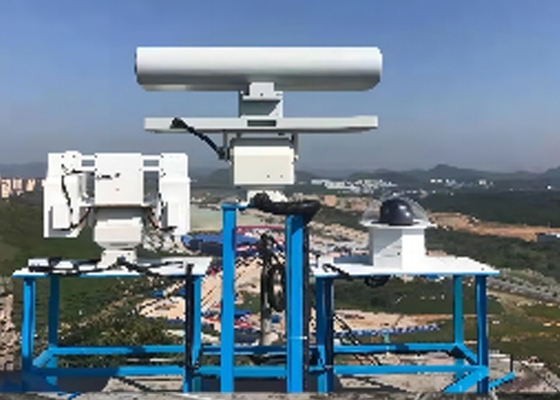 Sistema de radar de vigilancia de cuatro lados con una fuerte capacidad anti-desorden