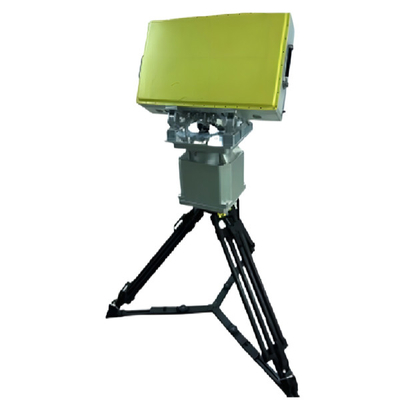 Seguridad Fronteriza Radar de Defensa de Baja Altitud 160w Transmite energía con sistema AESA