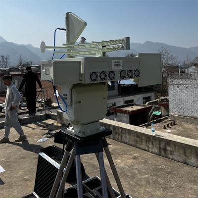 Radar de matriz de fases 2D y bloqueador de UAV omnidireccional para defensa aérea
