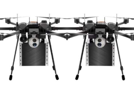 UAV Vehículo aéreo no tripulado de 10 kg de nivel conectado puede transportar carga y rescate