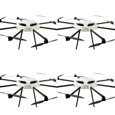 25 kg Vehículo aéreo no tripulado UAV de nivel Vehículo aéreo no tripulado de red Drone multipropósito 6 rotores