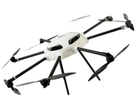 Drones multipropósito de ocho rotores de 25 kg para transporte de carga o campo de investigación